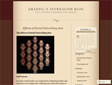 Tablet Screenshot of amandaa87.wordpress.com