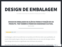 Tablet Screenshot of designdeembalagemfaimi.wordpress.com