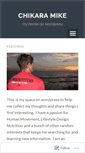 Mobile Screenshot of chikaramike.wordpress.com