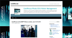 Desktop Screenshot of cardfocus.wordpress.com