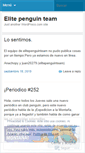 Mobile Screenshot of elitepenguinteam.wordpress.com