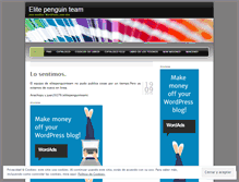 Tablet Screenshot of elitepenguinteam.wordpress.com