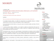 Tablet Screenshot of migrepi.wordpress.com