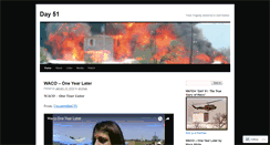 Desktop Screenshot of day51waco.wordpress.com