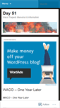 Mobile Screenshot of day51waco.wordpress.com