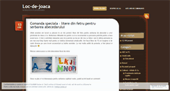 Desktop Screenshot of locdejoaca1.wordpress.com