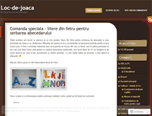 Tablet Screenshot of locdejoaca1.wordpress.com