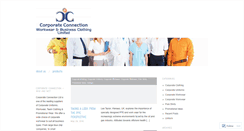 Desktop Screenshot of corporateconnection.wordpress.com
