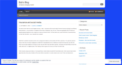 Desktop Screenshot of bobdsblog.wordpress.com