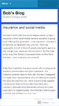 Mobile Screenshot of bobdsblog.wordpress.com