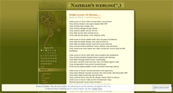 Desktop Screenshot of nazeeha.wordpress.com