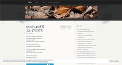 Desktop Screenshot of folhasssecas.wordpress.com