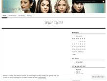 Tablet Screenshot of hannamarin.wordpress.com