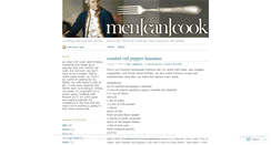 Desktop Screenshot of mencancook.wordpress.com