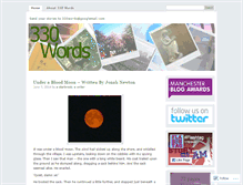 Tablet Screenshot of 330words.wordpress.com