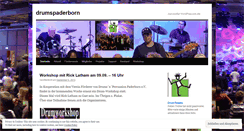Desktop Screenshot of drumspaderborn.wordpress.com