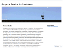 Tablet Screenshot of estudosdocristianismo.wordpress.com