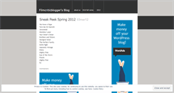 Desktop Screenshot of filmcriticblogger.wordpress.com