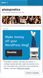 Mobile Screenshot of plazapoetica.wordpress.com