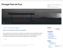 Tablet Screenshot of portugalvistodefora.wordpress.com
