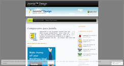 Desktop Screenshot of joomladesign.wordpress.com