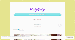 Desktop Screenshot of hodgepodge555maybs.wordpress.com