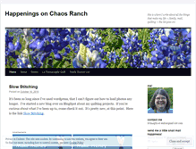 Tablet Screenshot of happeningsonchaosranch.wordpress.com