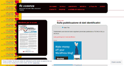 Desktop Screenshot of flccosenza.wordpress.com