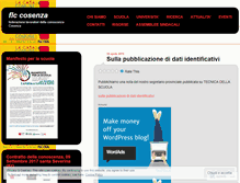 Tablet Screenshot of flccosenza.wordpress.com