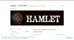 Desktop Screenshot of hamlet2012openair.wordpress.com