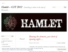 Tablet Screenshot of hamlet2012openair.wordpress.com