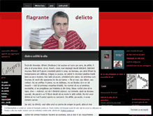 Tablet Screenshot of flagrantedelicto.wordpress.com