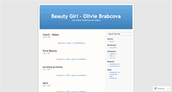 Desktop Screenshot of olivie.wordpress.com