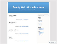 Tablet Screenshot of olivie.wordpress.com