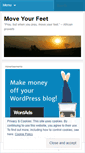Mobile Screenshot of prayandmoveyourfeet.wordpress.com