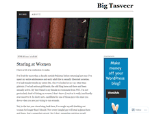 Tablet Screenshot of bigtasveer.wordpress.com
