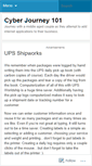 Mobile Screenshot of cyberjourney101.wordpress.com