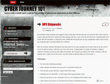 Tablet Screenshot of cyberjourney101.wordpress.com