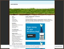 Tablet Screenshot of faithstats.wordpress.com