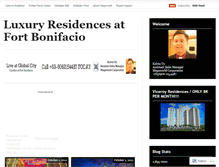 Tablet Screenshot of megaworldfortbonifacioproperties.wordpress.com