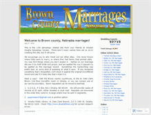 Tablet Screenshot of brownmarriages.wordpress.com