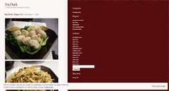 Desktop Screenshot of fatduck.wordpress.com