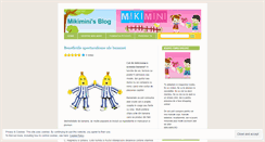 Desktop Screenshot of mikimini.wordpress.com