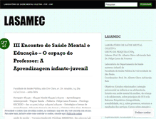 Tablet Screenshot of lasamec.wordpress.com
