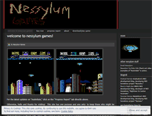 Tablet Screenshot of nessylum.wordpress.com