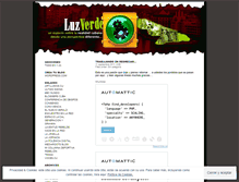 Tablet Screenshot of luzverdecuba.wordpress.com