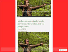 Tablet Screenshot of jenniferlawrence2012.wordpress.com