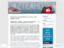 Tablet Screenshot of gazteahotsa.wordpress.com