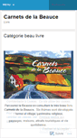 Mobile Screenshot of carnetsdelabeauce.wordpress.com