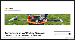 Desktop Screenshot of mikeisted.wordpress.com
